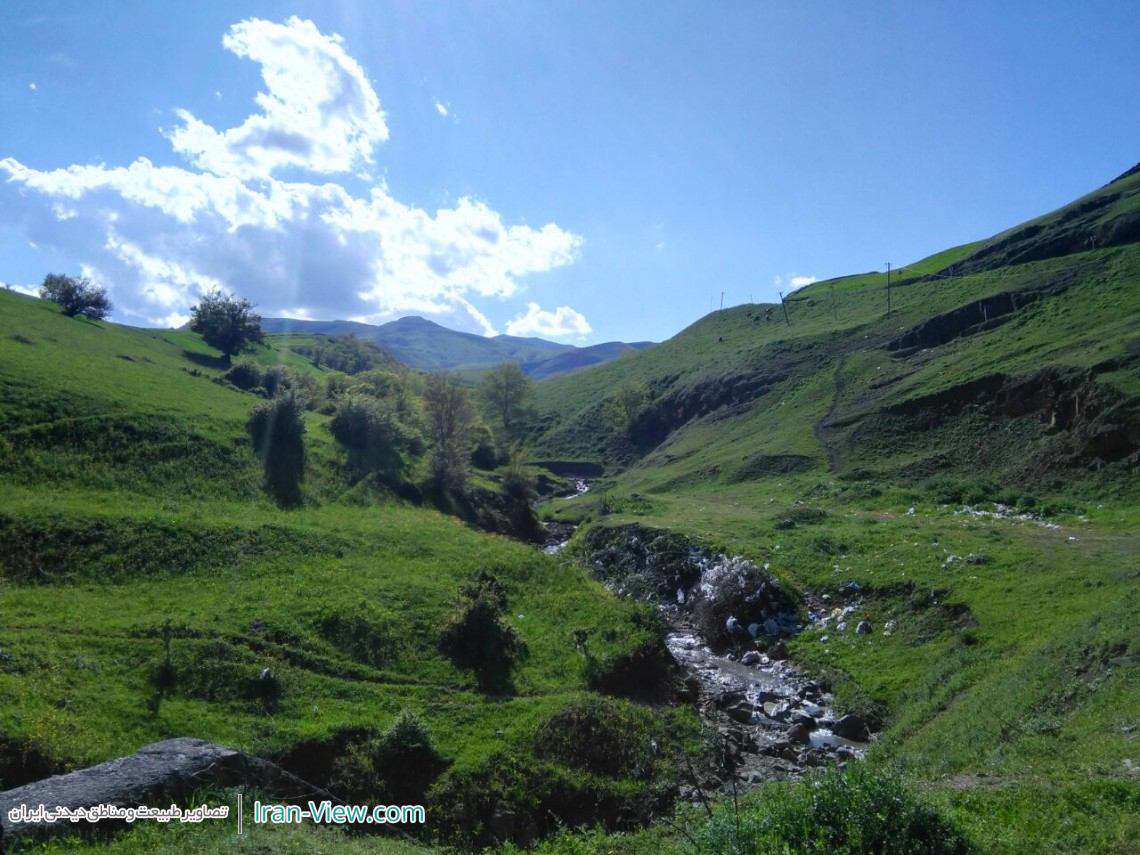 منظره ای زیبا از روستای اومستان، شهرستان گرمی مغان – Ardabil , Moghan, Omastan Village